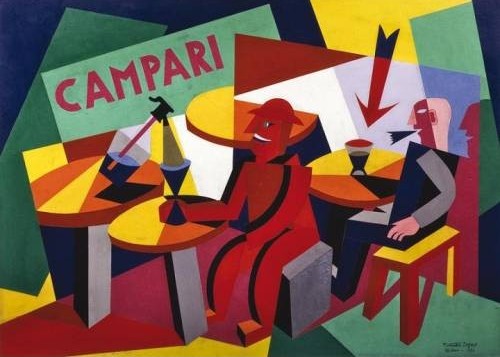Campari Ads | Illustrations by Fortunato Depero, 1926-28 2 Campari Ads | Illustrations by Fortunato Depero, 1926-28 Fortunato%2BDepero%2B %2BSquisito%2Bal%2BSelz%2B %2B1926%2B %2Bcollage%2Bdi%2Bcarte%2Bcolorate%2Bsu%2Bcartone