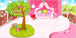 kawaii scene graphics paisajes interior mini glitter inspiration puffs para picgifs rooms animados
