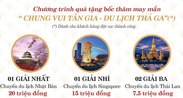 Chương trình "Chung vui tân gia - du lịch thả ga" Chương trình "Chung vui tân gia - du lịch thả ga"