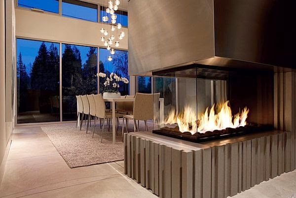 Fireplaces latest generation for cold seasons