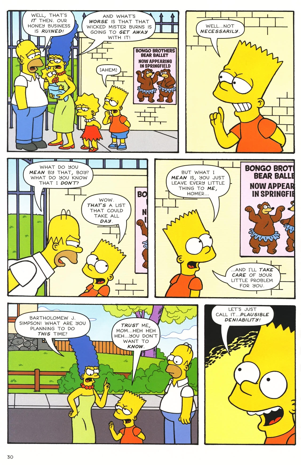 Read online Simpsons Comics comic -  Issue #154 - 31