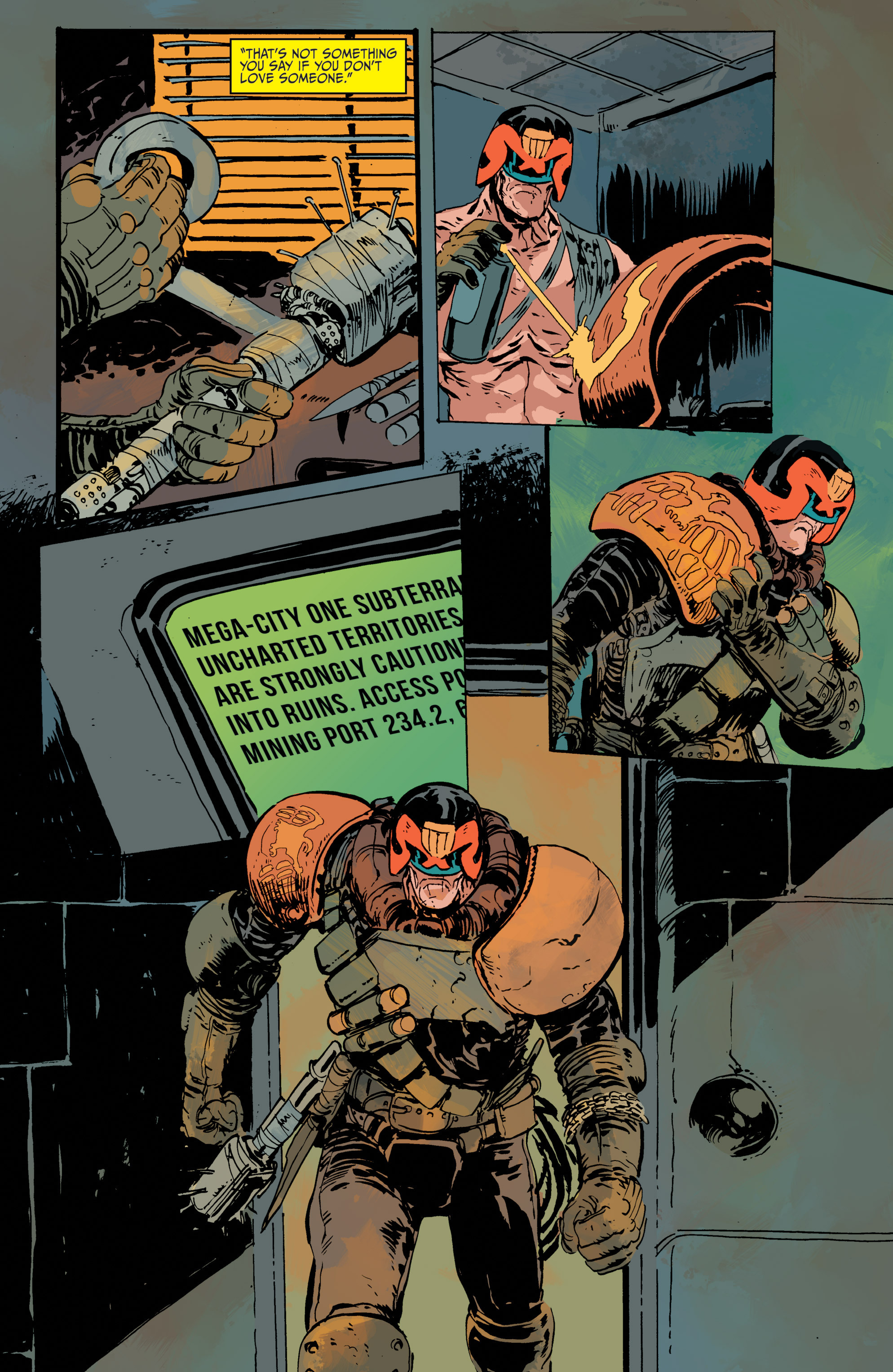 Read online Judge Dredd (2015) comic -  Issue #3 - 24