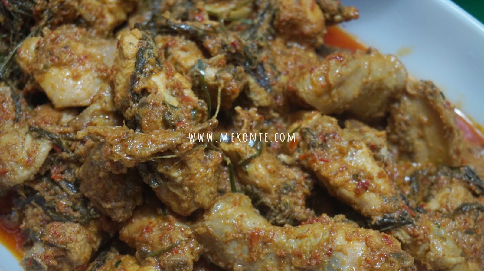 Resepi Rendang Ayam Pucuk Ubi Mudah Dengan Rempah Ratus Mak