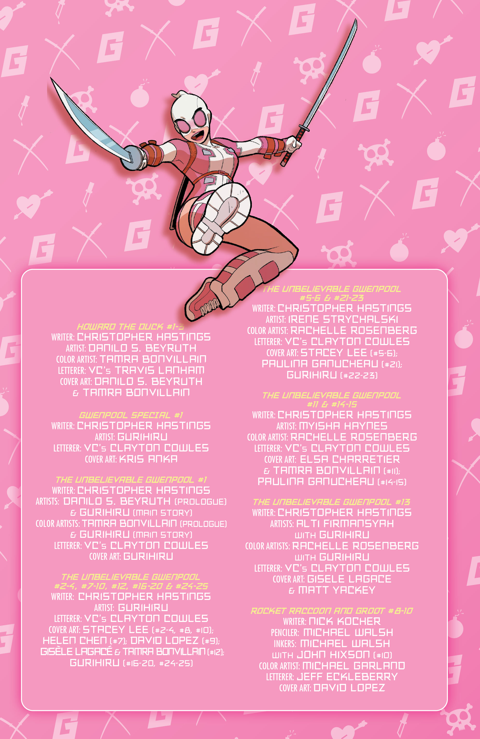 Read online Gwenpool Omnibus comic -  Issue # TPB (Part 1) - 3