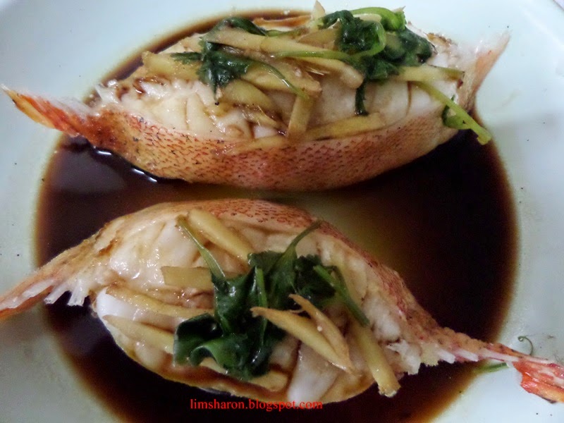 Somewhere in Singapore Blog Steam Fish & Fried Fish