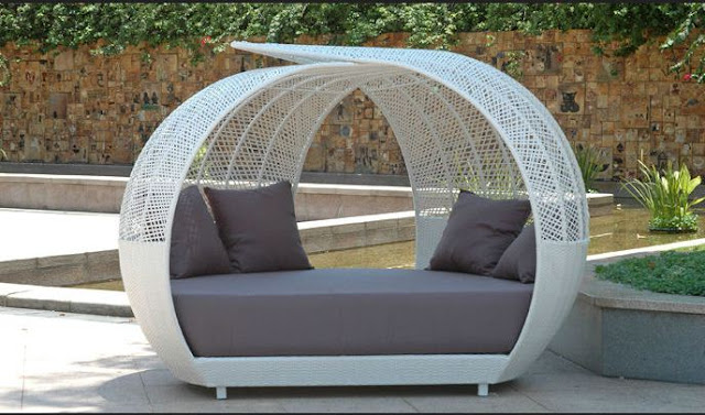 Rattan Sonnenliege Mit Dach Rattan Sonnenliege Mit Dach