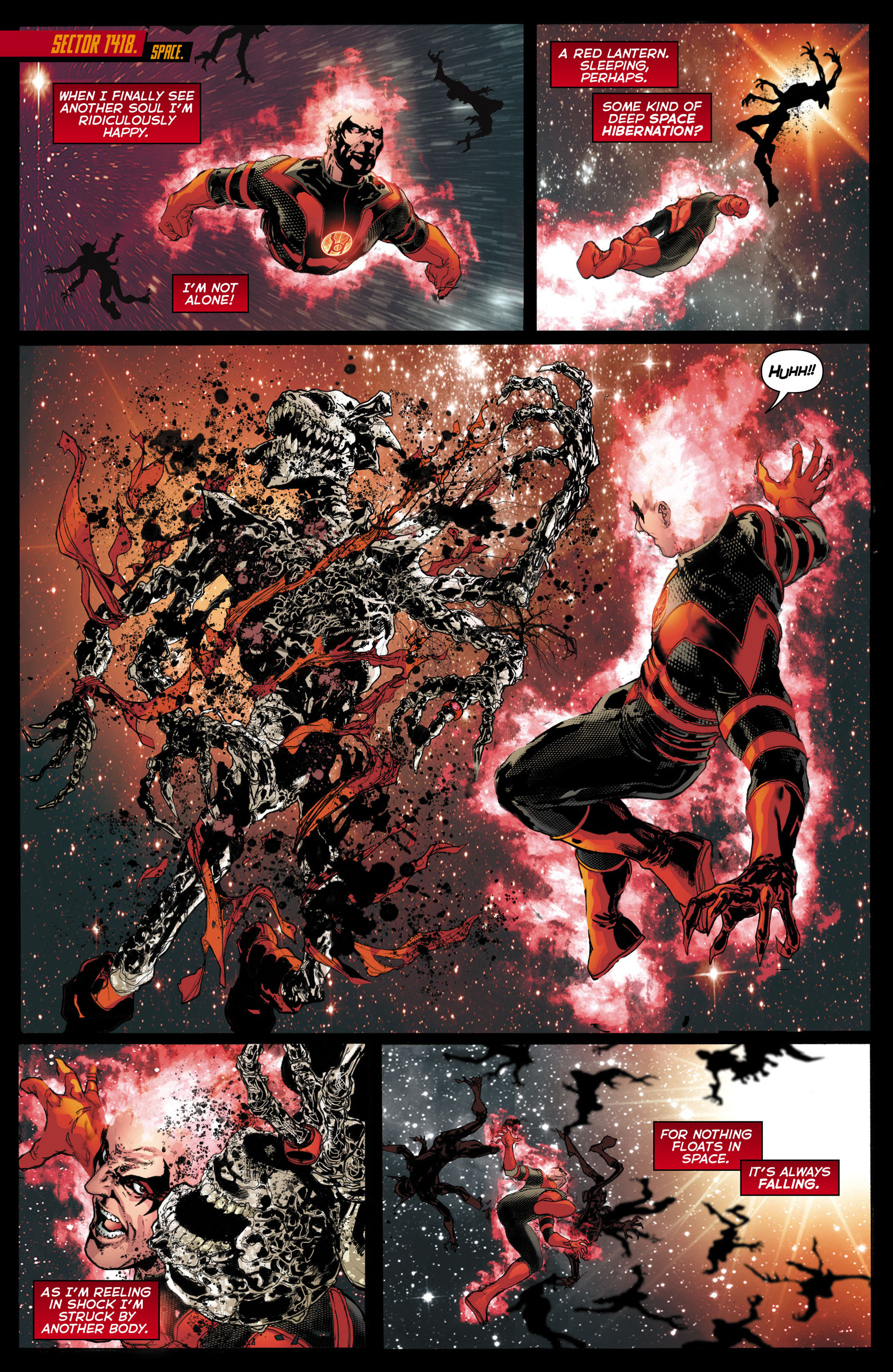 Read online Red Lanterns comic -  Issue #11 - 15