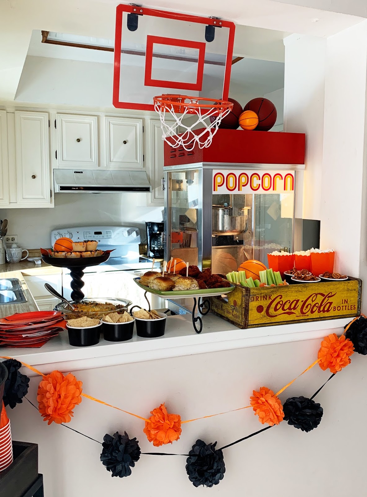 watch party DIY concession stand