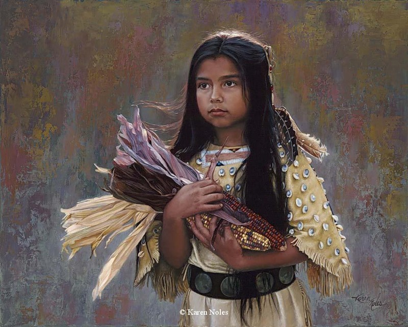 Karen Noles 1947 Native American Paintings Tutt Art