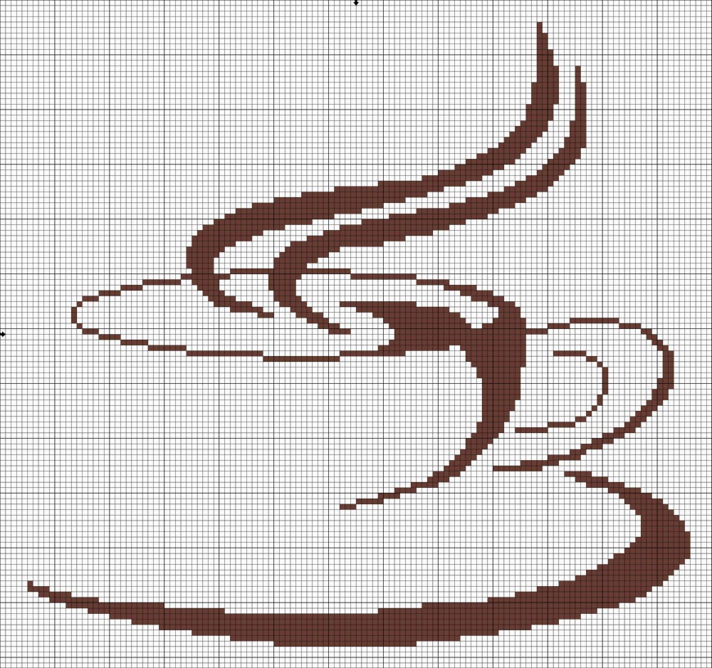 Graficos Ponto Cruz Xicaras Gráficos ponto cruz Drica: Lindas xícaras de café