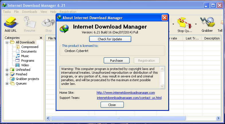 Internet Download Manager 6.21 Build 16 Full Patch
