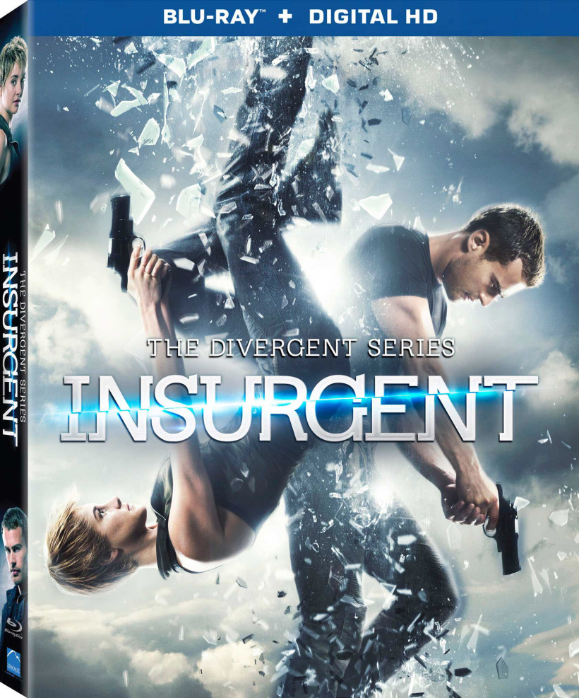DVD Blu Ray THE DIVERGENT SERIES INSURGENT 2015 The