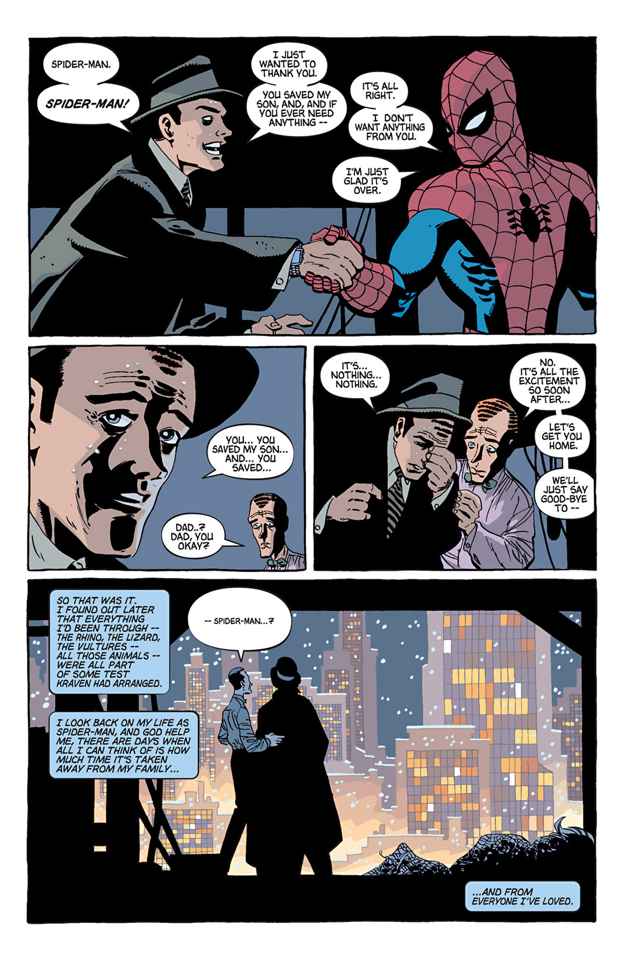 Read online Spider-Man: Blue comic -  Issue #6 - 17