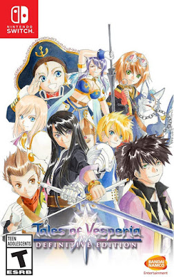 Tales Of Vesperia Definitive Edition Game Cover Nintendo Switch
