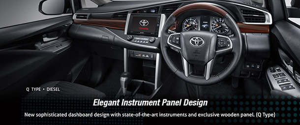 Elegant Panel Design Toyota All New Kijang Innova Terbaru