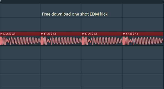 Download 50 one shout kick untuk bikin lagu EDM