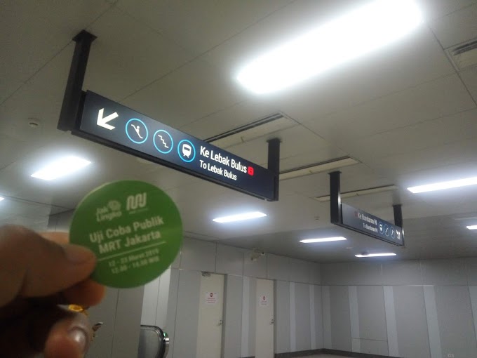 Megahnya MRT Jakarta