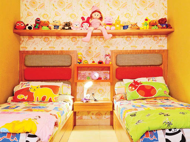 Desain Kamar Tidur Anak Berdua Minimalis