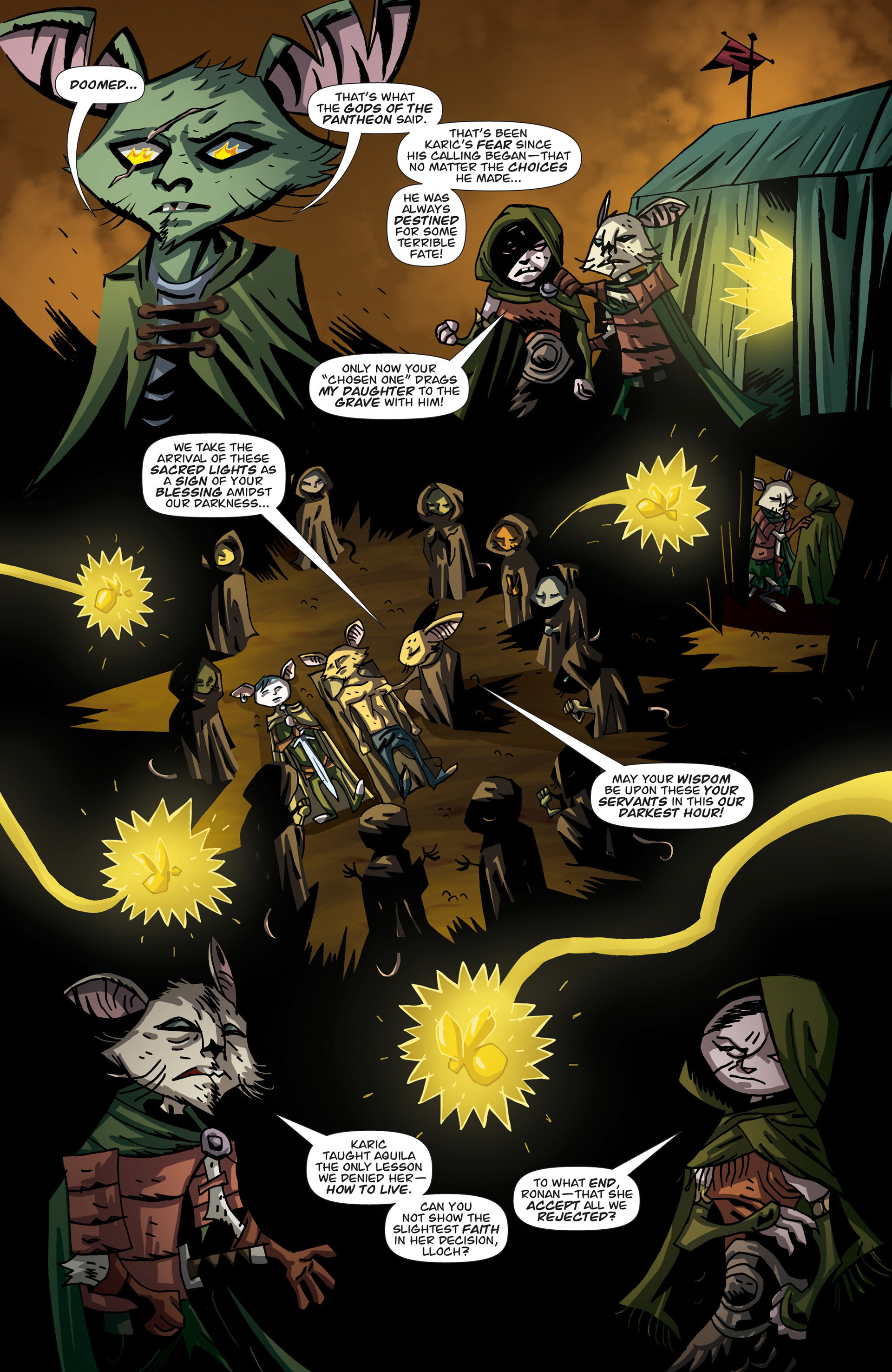 The Mice Templar Volume 4: Legend issue 14 - Page 18