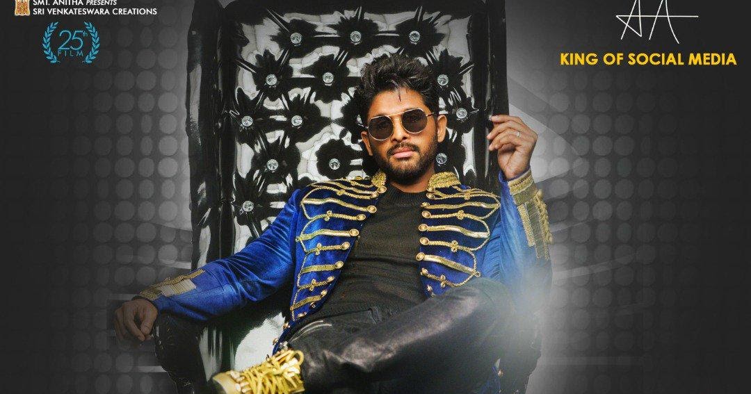 Image result for allu arjun the king of social media