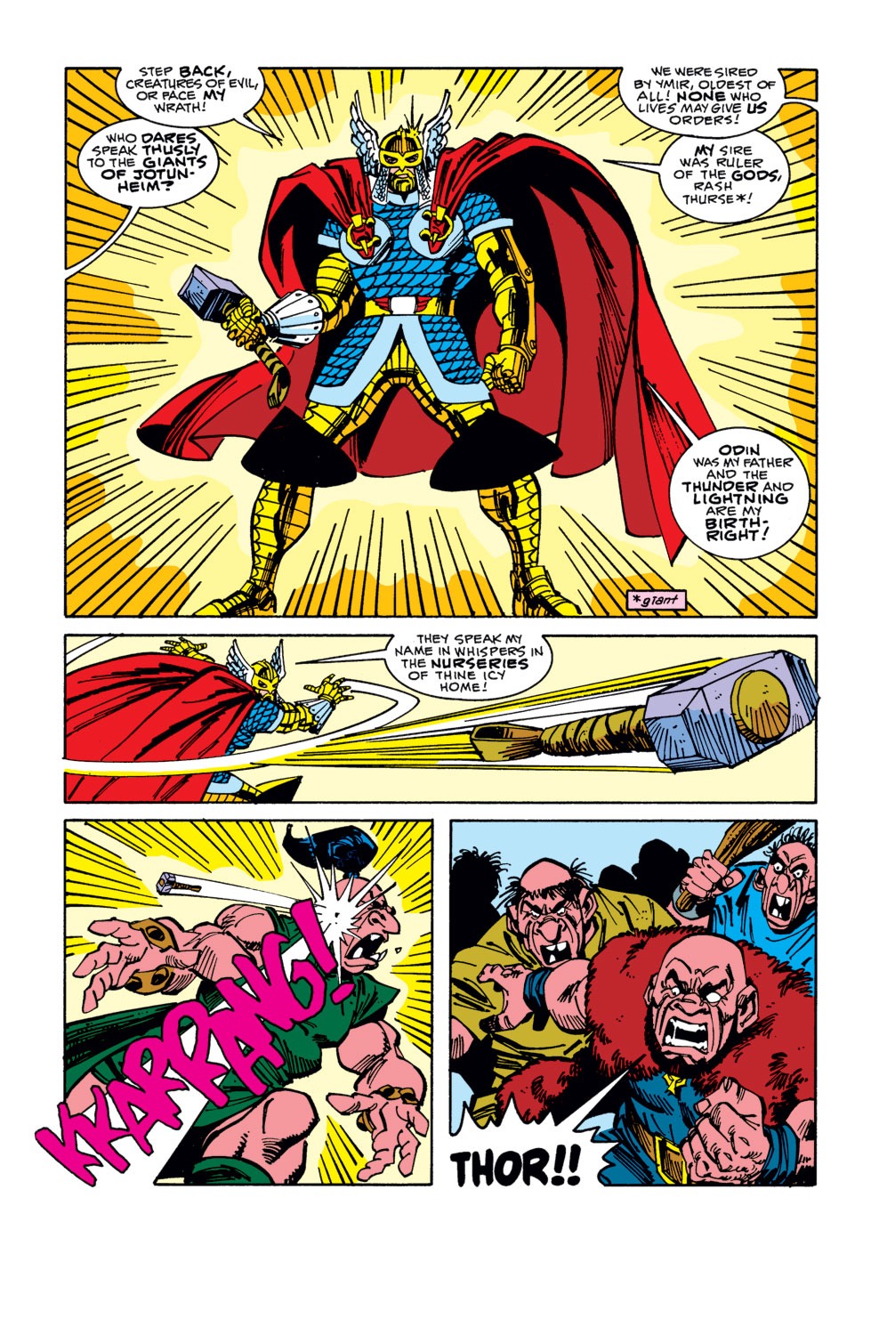 Read online Thor (1966) comic -  Issue #378 - 19