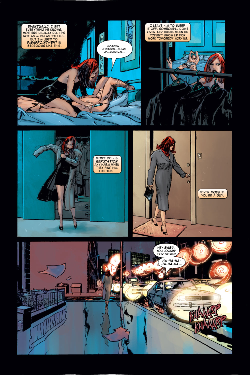 Read online Black Widow (2004) comic -  Issue #3 - 21