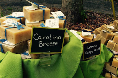 Summerville Flowertown Festival 2015 - Thistle Ridge Soap Carolina Breeze and Lemon Poppyseed | The Lowcountry Lady