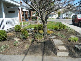 Birch Cliff Toronto spring garden cleanup after by Paul Jung Gardening Services