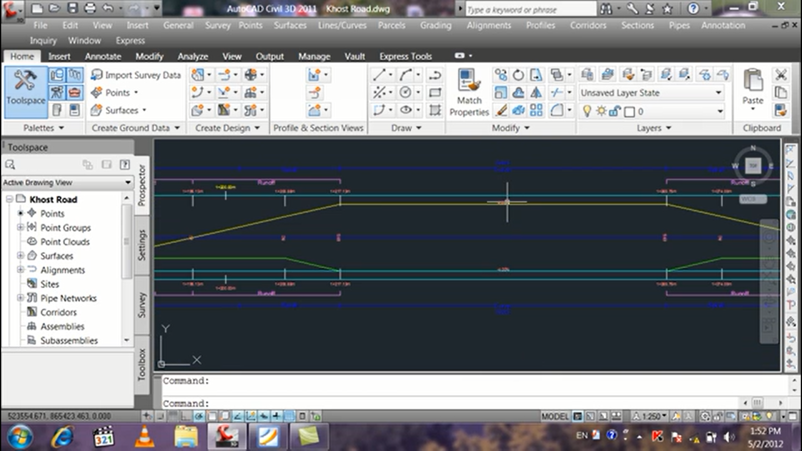 Autodesk Autocad Civil 3d In Pashto Language Lesson 09 Khyber