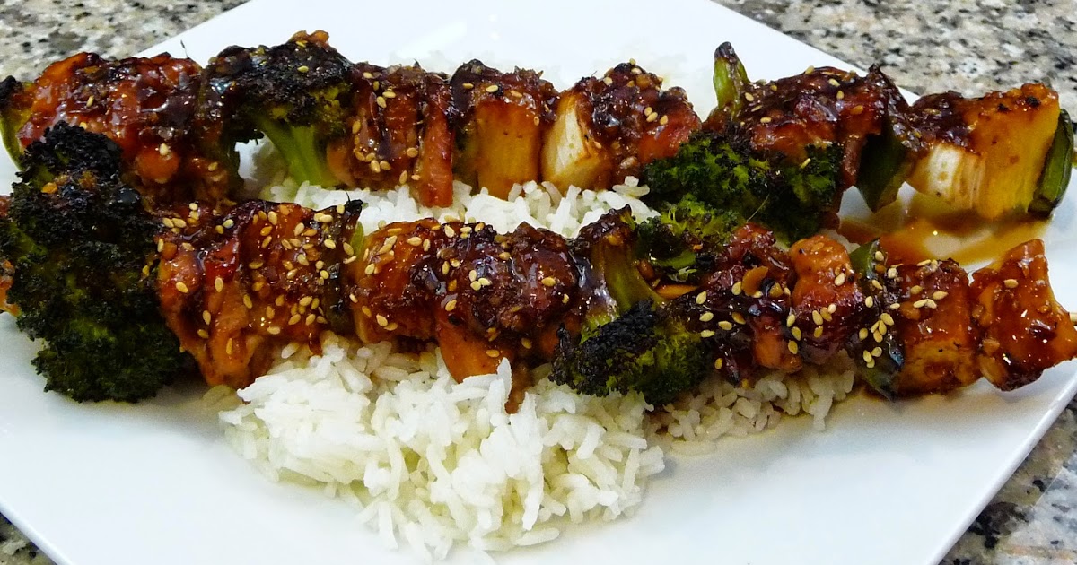 Teriyaki Chicken Kebabs Easy Cooking with Sandy
