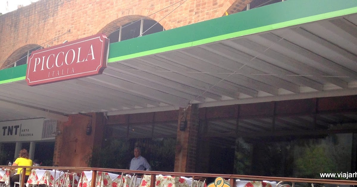 Como é o restaurante Piccola Italia, no Itanhangá. Viajar hei