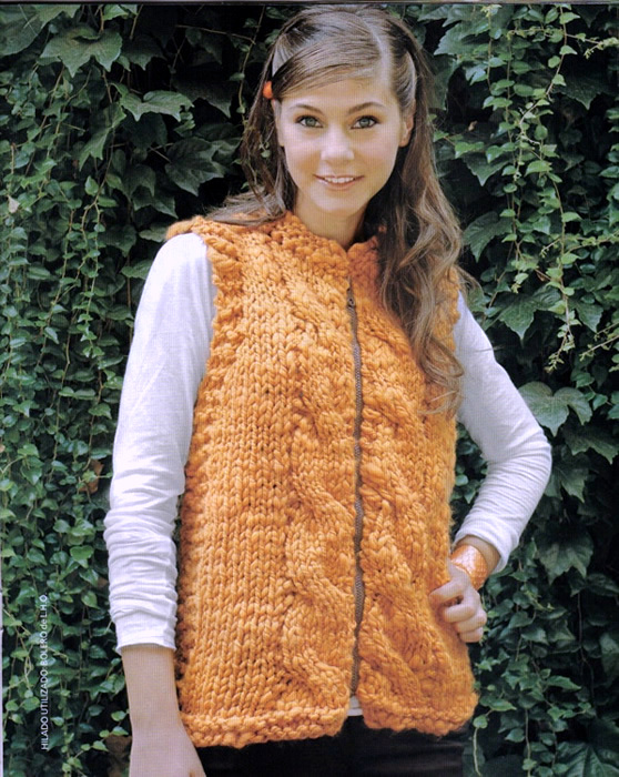 Dos Agujas Chalecos Mujer Primavera 2021 Chalecos Tejidos Jersey