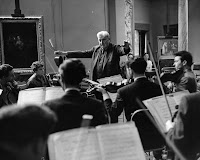 Ralph Vaughan Williams conducting