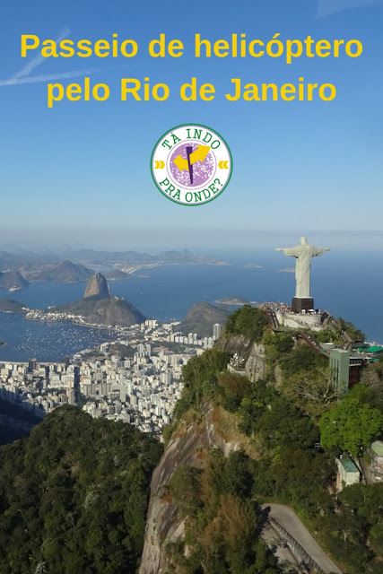 Passeio de helicóptero pelo Rio de Janeiro!