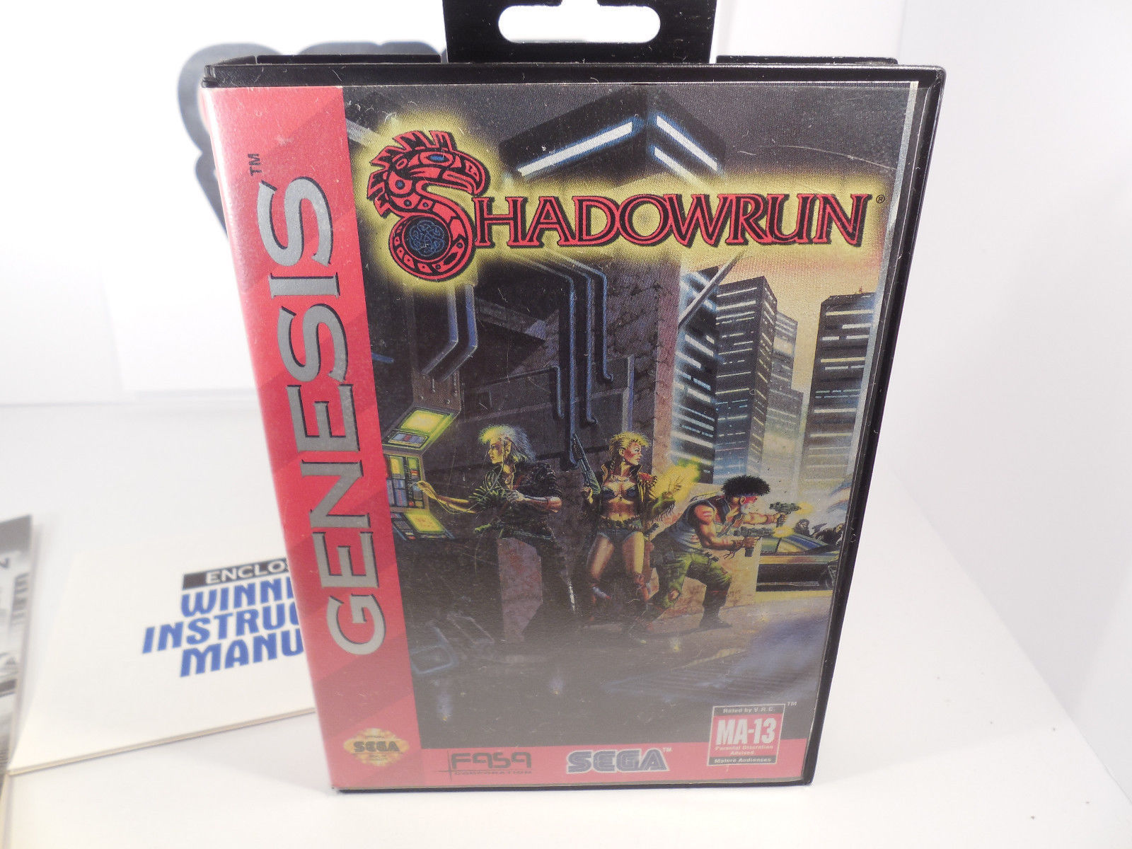 SHADOWRUN Shadow Run Sega Genesis Action/RPG Sealed