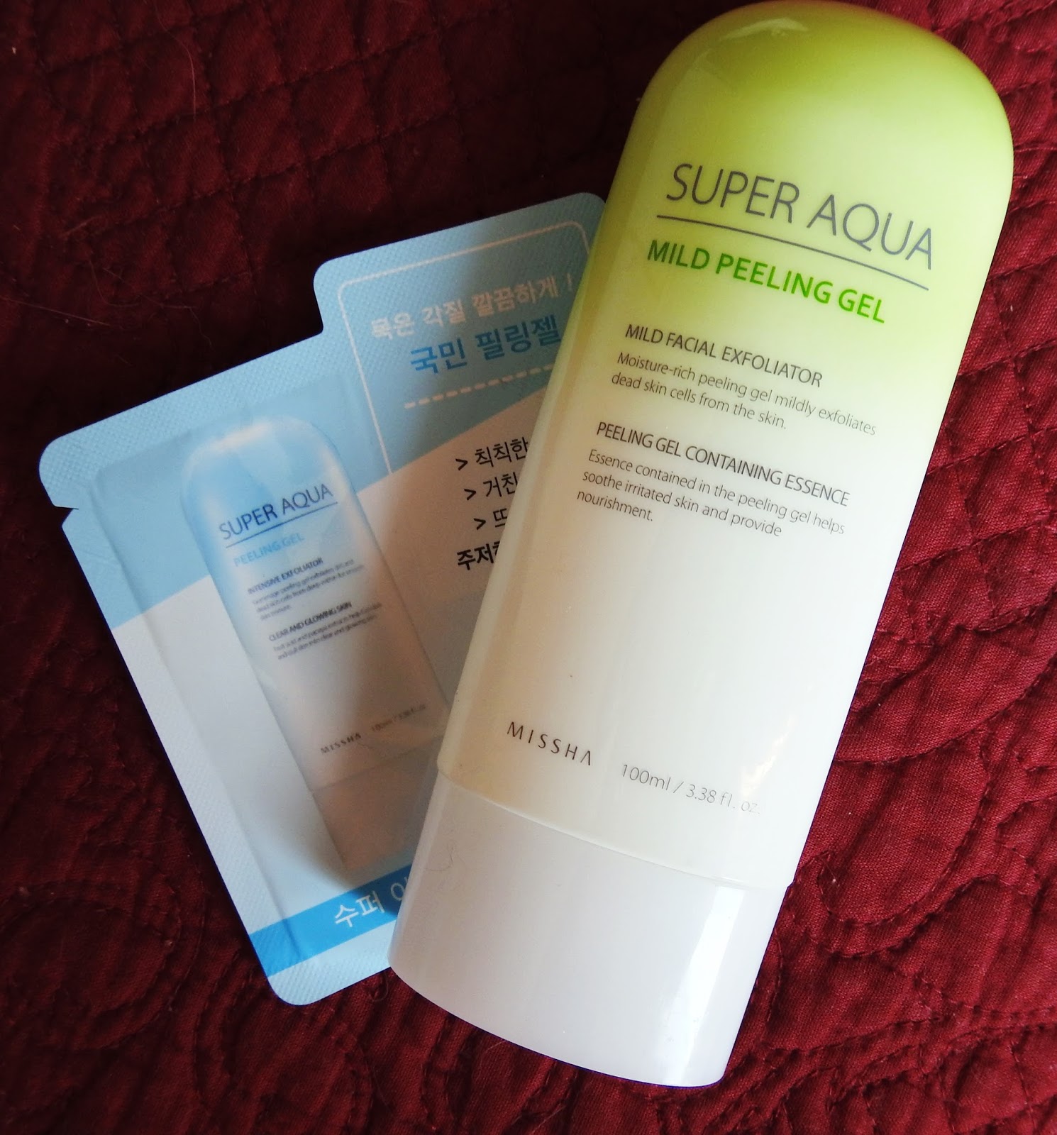 [Missha] Super Aqua Mild Peeling Gel Korean Beauty Dream