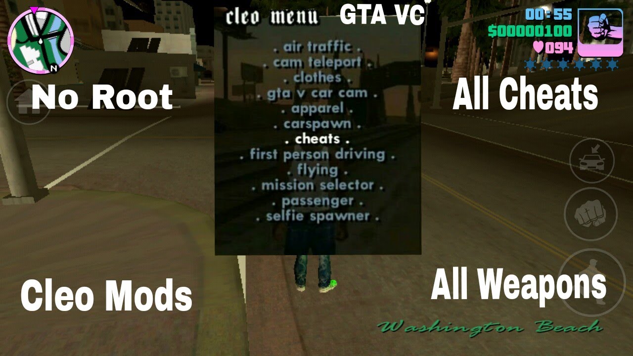 Cleo Mod,Cheats For Gta Vice City Android Without Root Cyber Fighter