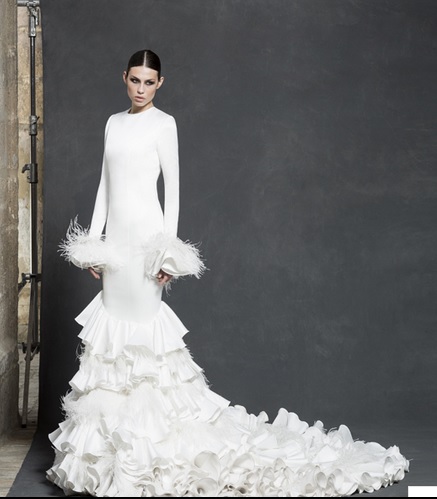 josefina huerta: los vestidos de novia de vicky martín berrocal