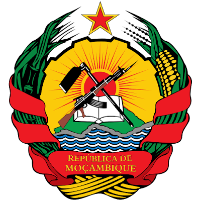 Logo Gambar Lambang Simbol Negara Mozambik PNG JPG ukuran 400 px