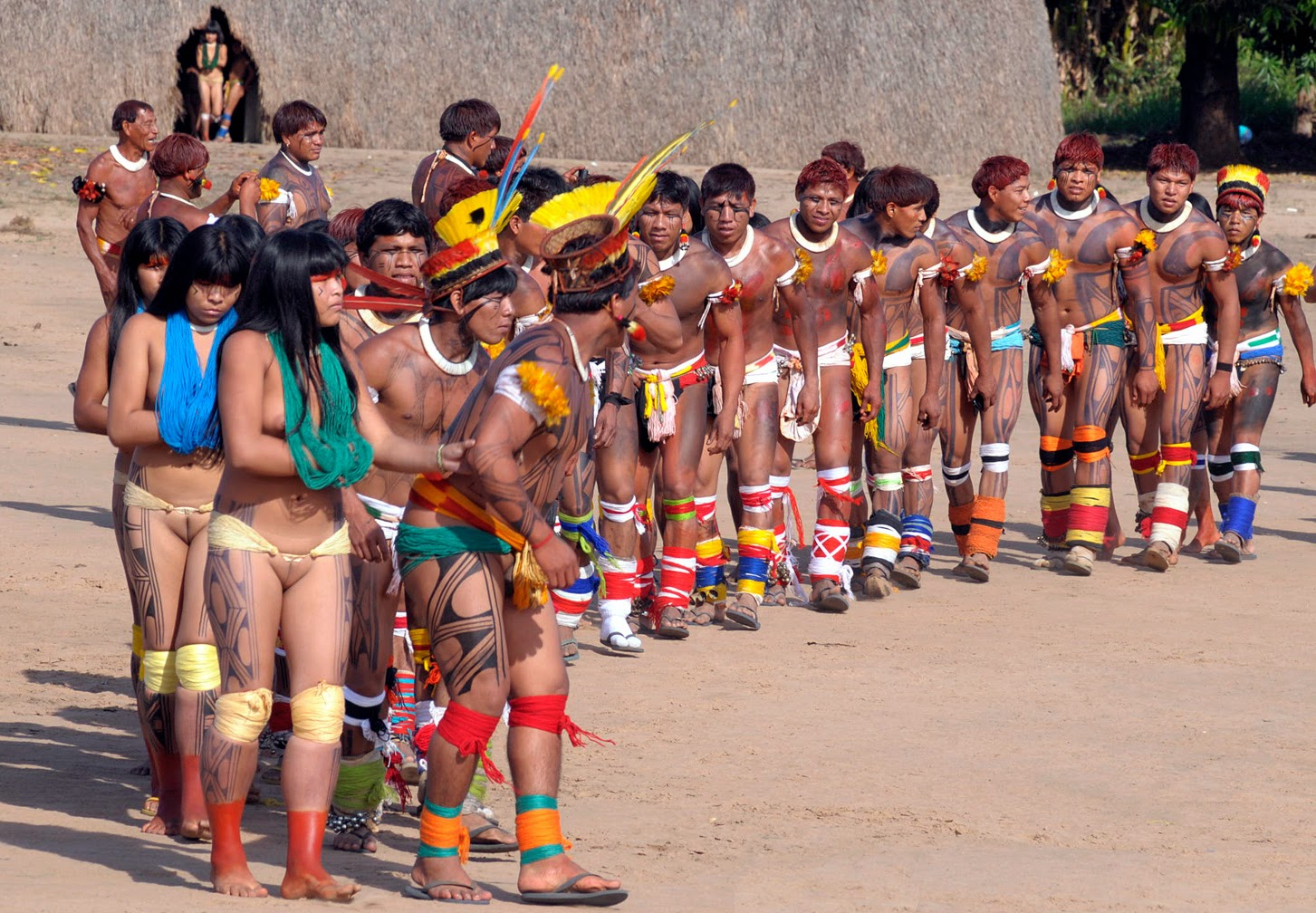 Yawalapiti Tribal Dance Mega Porn Pics