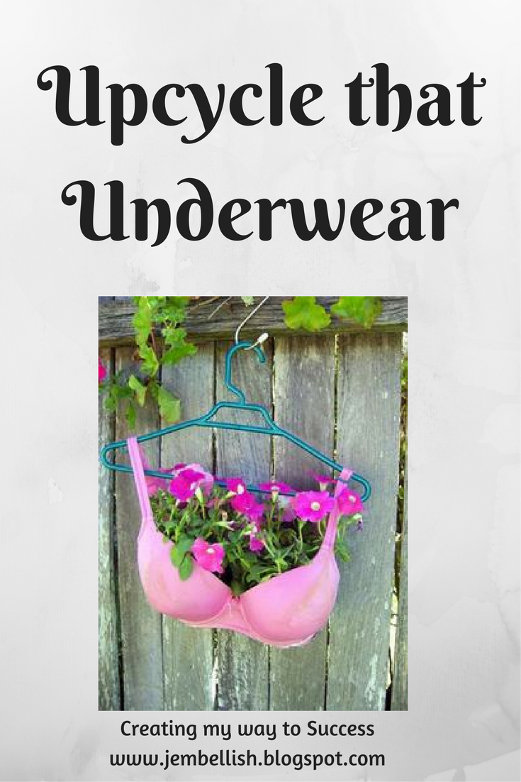 Creating my way to Success Upcycling Underwear