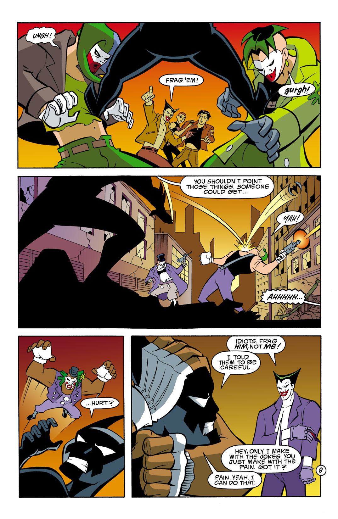 Read online Batman Beyond [II] comic -  Issue #7 - 9