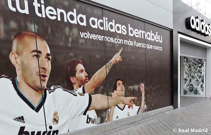 nosolometro: Bernabeu's new Adidas store. tienda Adidas