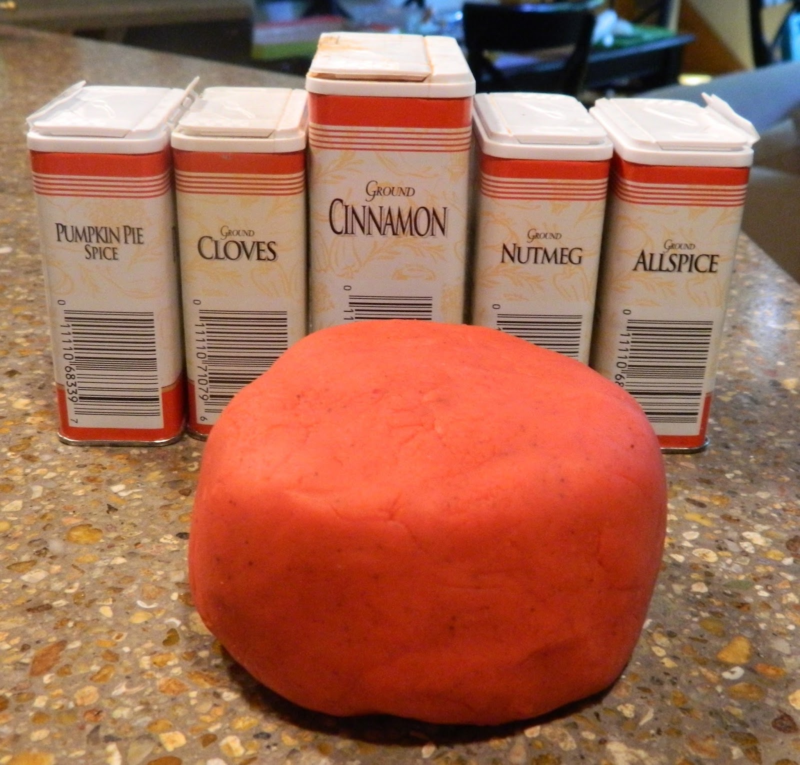 The Messy Fun Mom Apple Cider Playdough