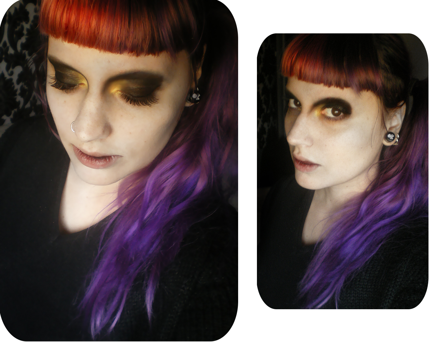 MOTD 3 No eyebrows makeup Strange Girl Shino