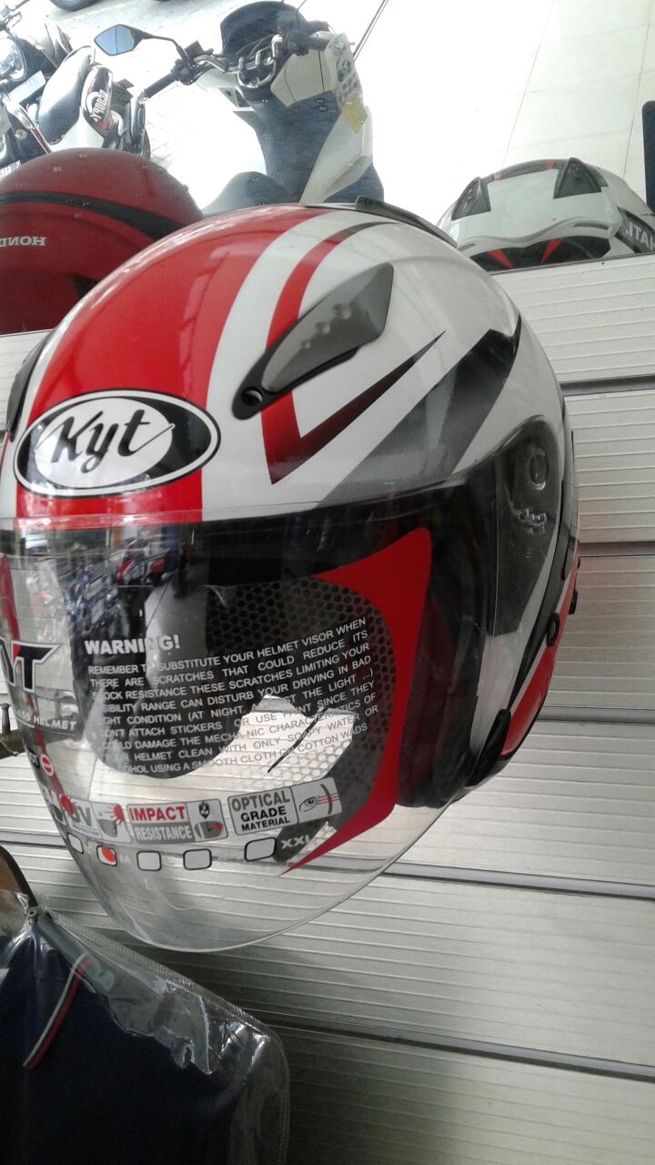 Honda Sms Motor Jombang Helmet Honda Hrr Half Face Kyt