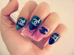 nail chanel coco claw inspired
