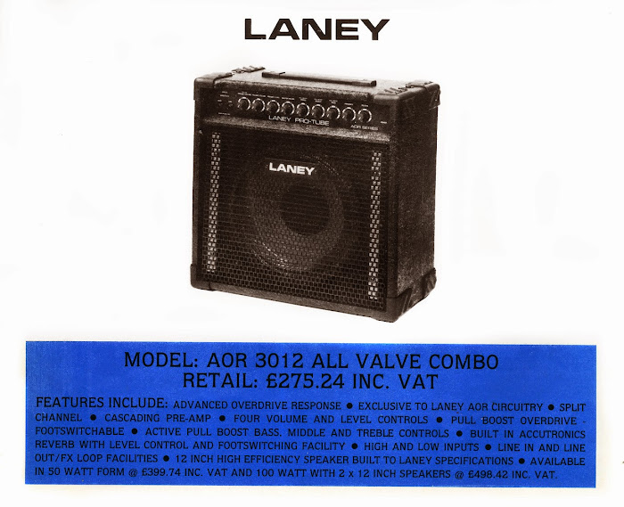 The Laney ProTube AOR 30 Combo (1980s) Botch