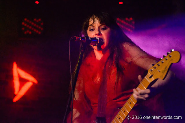 Le Butcherettes at Velvet Underground in Toronto, March 5 2016 Photos by John at One In Ten Words oneintenwords.com toronto indie alternative music blog concert photography pictures