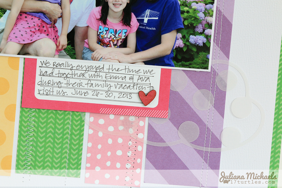Hello Scrapbook Page by Juliana Michaels for PageMaps September featuring Elle's Studio